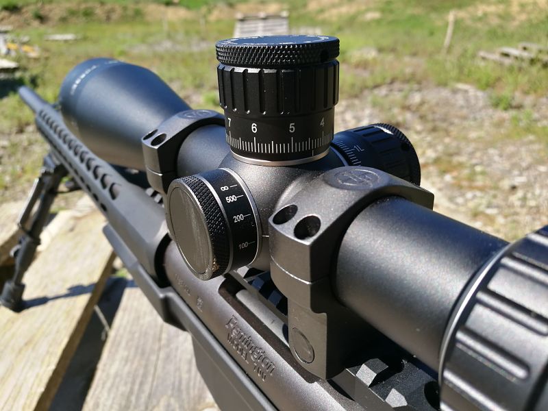 BUSHNELL FORGE 4,5-27x50 Deploy MIL FFP Torretas Lateral Izquierdo